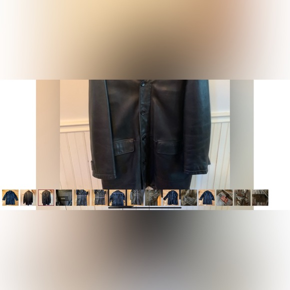 Mens Hugo Boss Amazing Quality Leather Jacket - Picture 2 of 5